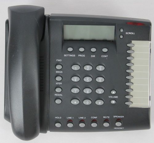 Teledex IP250D SIP 00G6281 VoIP Voice Over IP Phone Two-Line Telephone