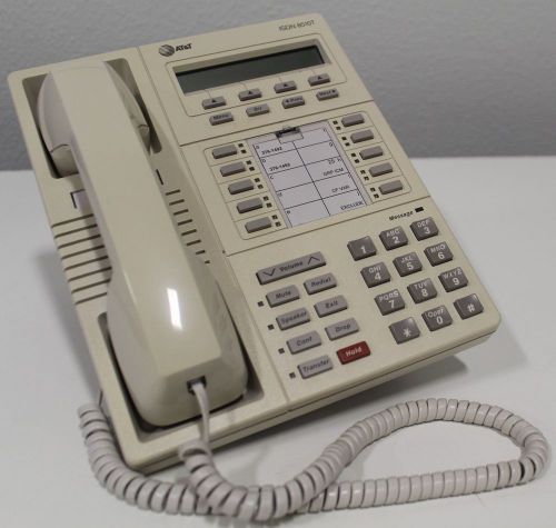 AT&amp;T ISDN 8510T W/BACK STAND MULTI LINE PHONE WHITE 106604416 + FREE SHIPPING!!!