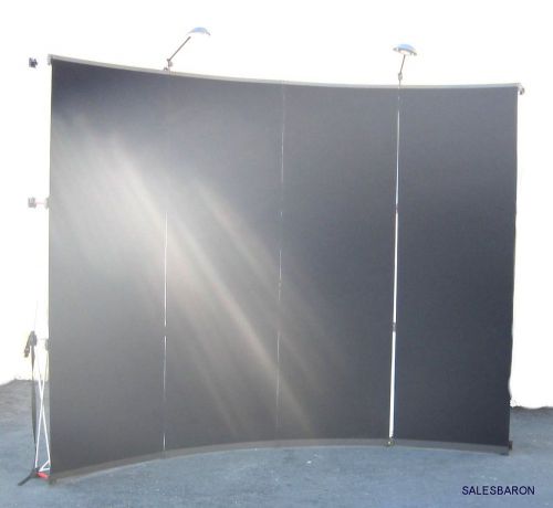 Abex exposure 300 pop-up trade show display system w / 4300 case for sale