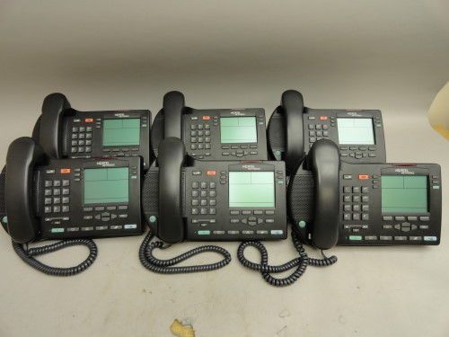 LOT OF 12 NORTEL NORSTAR I2004 IP TELEPHONE PHONE NTDU82 CHARCOAL BCM SUCCESSION