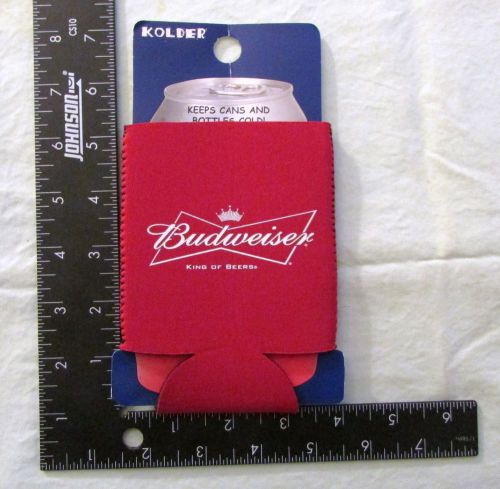 Budweiser Beer Can Cooler Koozie Coozie New without tags cold