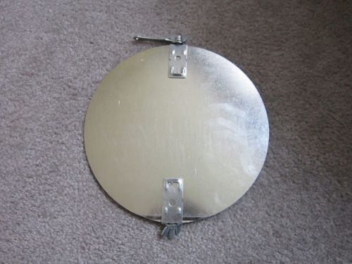 New 10&#034; Round Sheet Metal manual double quad Damper