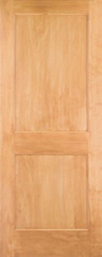 2 Panel Flat Mission Shaker Eastern Clear Pine Solid Core Interior Wood Doors