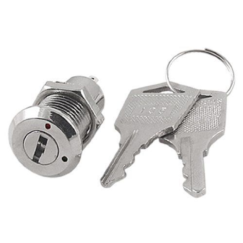 New Practical Durable Electric 2 Positions ON OFF Metal Keylock Switch w Keys