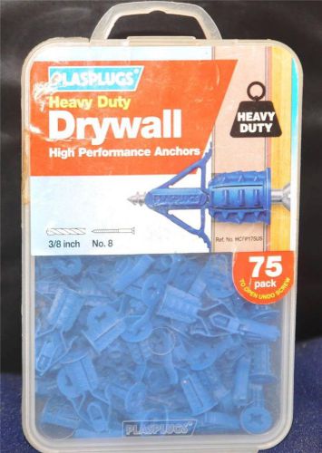 Heavy duty hollow wall anchors 75pcs for sale