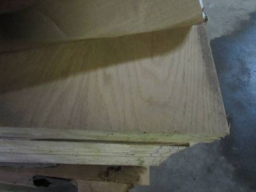 4 x 8 x 4/4&#034; (1&#034;) 48-1/2&#034; x 96-1/2&#034; x 1&#034; oak veneer plywood solid wood core*new* for sale