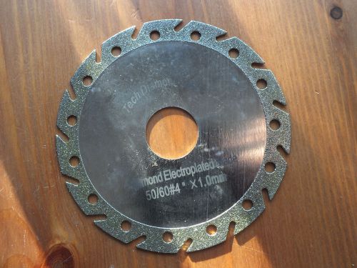 Electroplated diamond saw blade cutting disc 4&#034; for sale