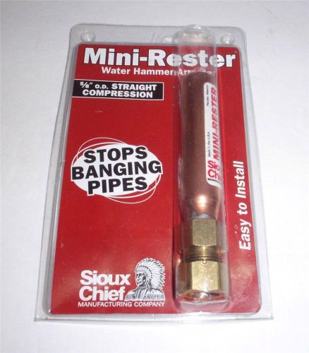 Sioux Chief Mini-Rester Water Hammer Arrester - 5/8&#034; O.D. Straight Compression