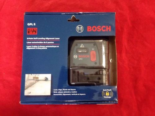 Bosch Bosch GPL5 5-Point Self-Leveling Alignment Laser Level