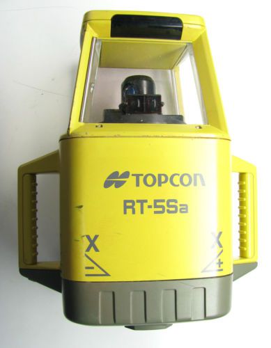 Topcon RT-5Sa Dual Slope Grade Laser Machine Control - Sold As Is