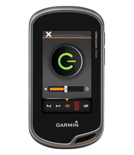 Garmin oregon 650t 3 inch handheld gps with 8mp digital camera for surveying for sale