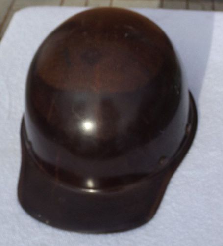 Vintage msa sullgard protective hat molded fiberglass material for sale