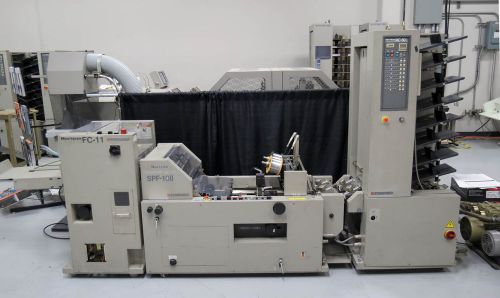 Horizon mc-80a air-feed collator &amp; spf fc-10ii booklet maker – standard spf-20 for sale