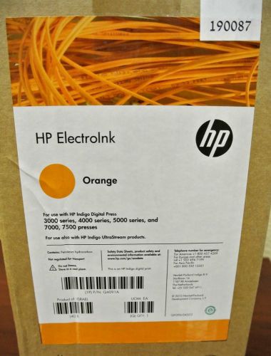 HP ElectroInk Orange for HP Indigo 3000 4000 5000 7000 7500Series-Q4091A