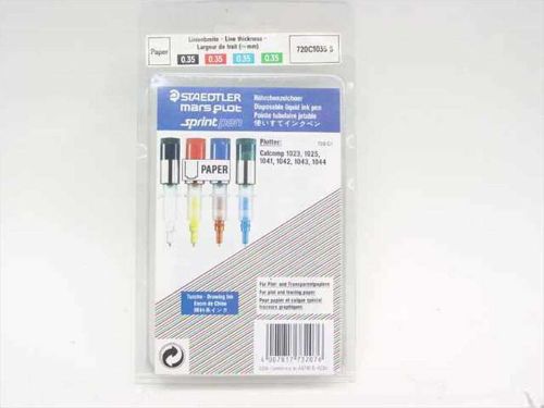 Staedtler 720C 1035 S  Disposable liquid ink pens for plot and tracing pa