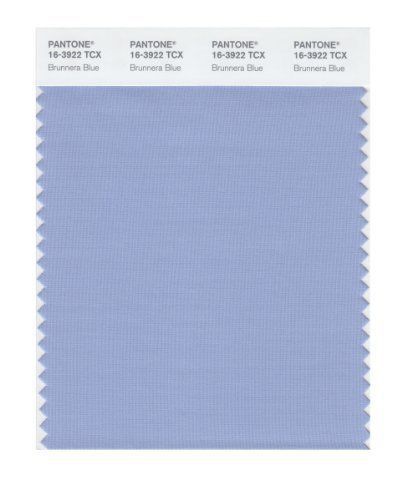 NEW Pantone 16-3922 TCX Smart Color Swatch Card  Brunnera Blue