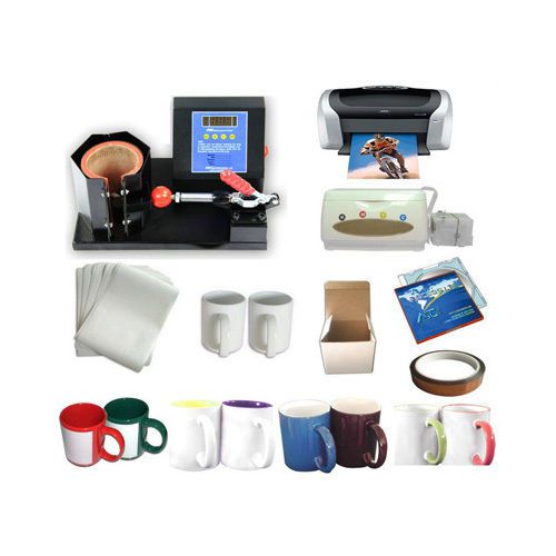 Sublimation mug transfer + 700templates printer ciss startup kit for sale