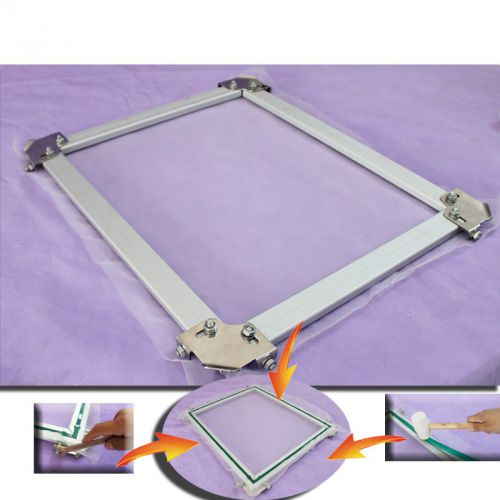 16&#034;x20&#034; assemble self-tensioning screen frame diy stretcher for screen printing for sale