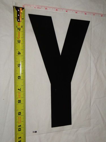 Replacement Plastic Letter for Outdoor Marquee Portable Sign Plastic 11 inch &#034;Y&#034;