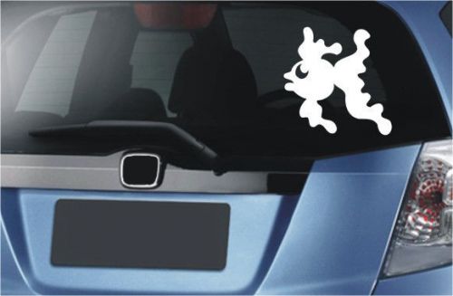 2X  Funny Fish Figure Funny Car Vinyl Sticker Decal - 217