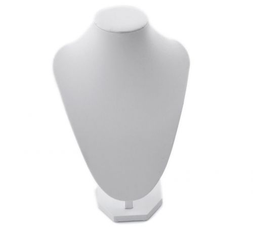 1pc white bust necklace jewelry display stand 26cmx19cm(10 2/8&#034;x7 4/8&#034;) for sale