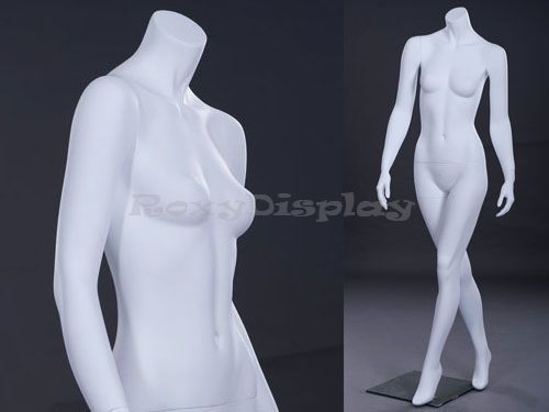 Female Fiberglass Headless style Mannequin Dress Form Display #MC-PL2BW2