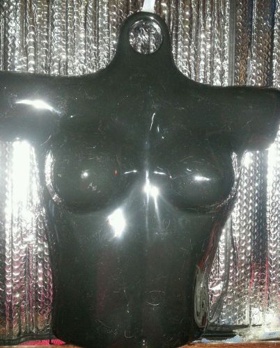 Mannequins Form Female Torso Black Hanging Clothing Display Open Back Plastic