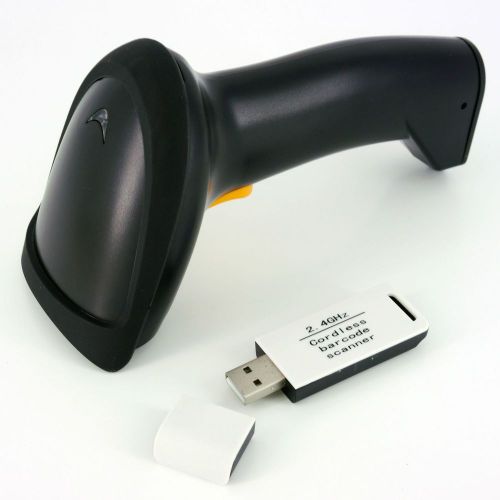 2.4g wireless handheld laser scan barcode bar code scanner reader gun pos label for sale