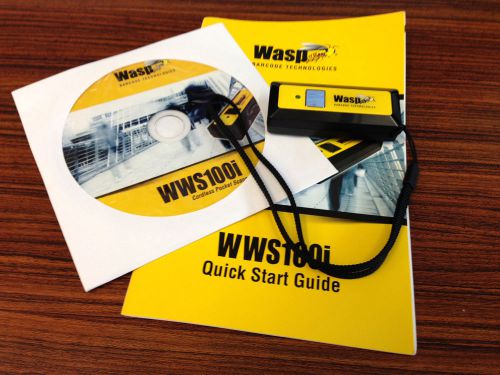 Wasp WWS100i Cordless Pocket Barcode Scanner - No Reserve
