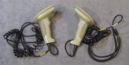 Lot Of 2 Welch Allyn Hand Held 3800 Barcode Scanners