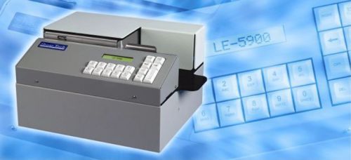 Shear tech  le-5900  automatic check endorser / counter for sale