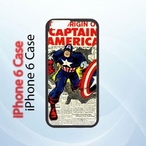 iPhone and Samsung Case - The Origin of Captain America Cartoon Superheroes