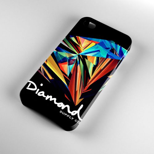 New Design Diamond Supply Co Art Logo iPhone 4/4S/5/5S/5C/6/6Plus Case 3D Cover