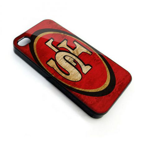 San Francisco 49ers Logo on iPhone Case Cover Hard Plastic DT14