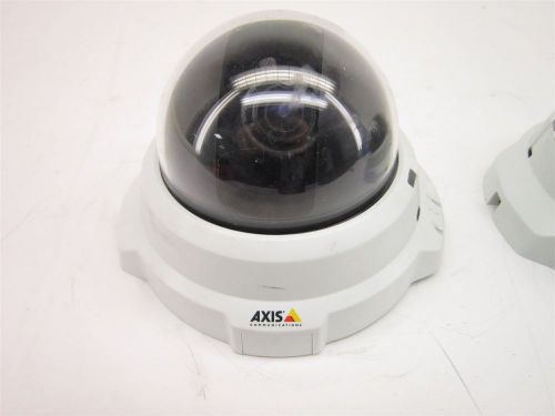 Lot Of 2 Axis Communications 216FD Network-Dome Fixed Camera w/ 2-way audio