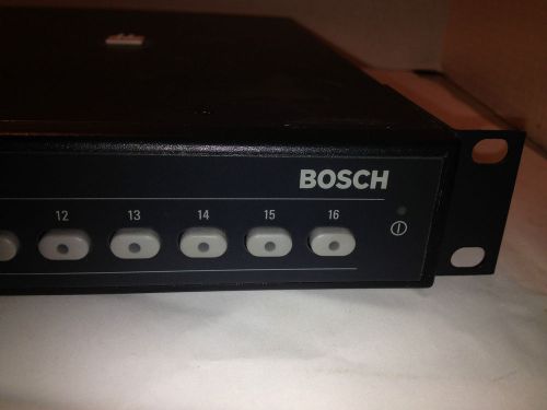 BOSCH LTC2682/90 MULTIPLEXER 16 CHANNEL, COLOR USED