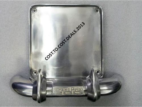 2X-Lambretta GP 200 Number Plate Holder And Rear Bumper BRAND NEW Grand Pix 200