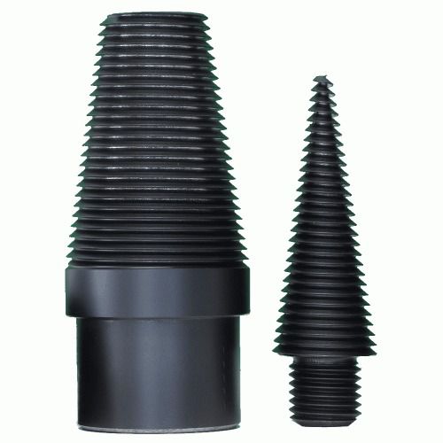 Extreme Hard Wood Screw Splitter Cone ?75mm with interchangeable cone head