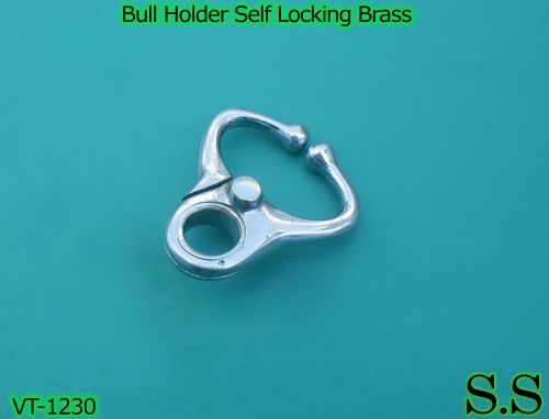 Bull Holder Self Locking Brass 8 cm, VT-1230