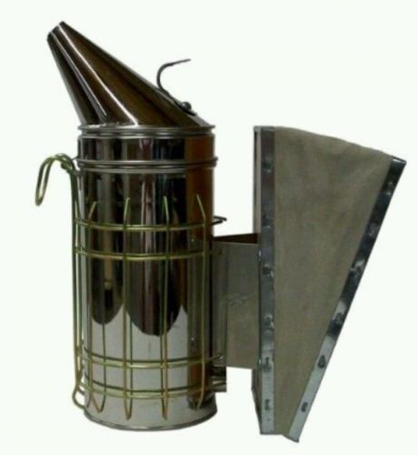 Bee hive smoker stainless steel with heat shield beekeeping equipment from vivo for sale