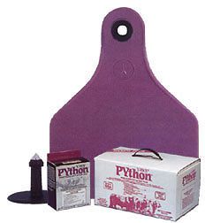Python  insecticide fly tags 100/pkg cattle cows calf for sale