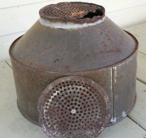 Antique Milk Can Funnel or Strainer Galvanized Steel