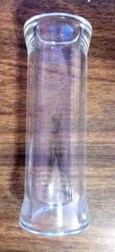 Pyrex Glass tube 1 1/2&#034; X 6&#034; Thick wall - Vintage conical glass joints