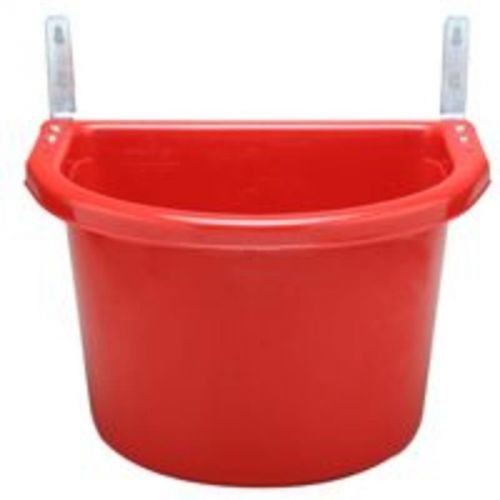 20Qt Over Fence Feeder Red FORTEX/FORTIFLEX Feeders/Waterers OF20R Red