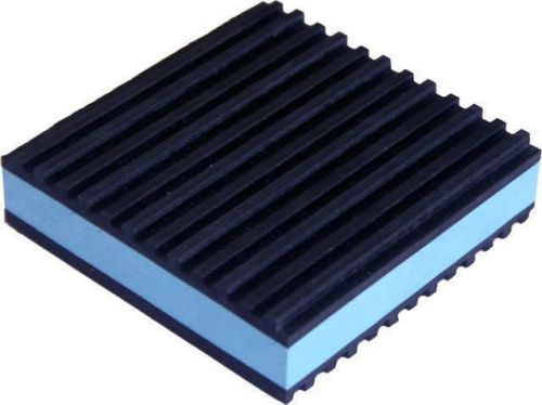 8 PACK ANTI VIBRATION PADS ISOLATION DAMPENER SUPER HEAVY DUTY BLUE 4x4x7/8