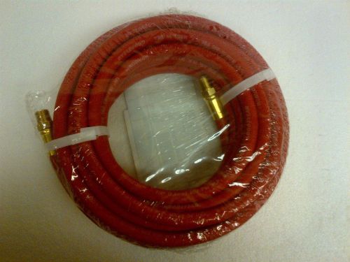 1/4&#034; x 25&#039; 200 psi goodyear horizon economical  air hose  w/1/4&#034; mxm npt for sale