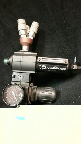 Norgren Excelon Regulator Filter Gauge For Use with Air Line Tools R73G-2AK-RMG
