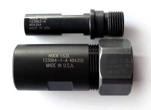NEW Huck Alcoa 123065-1 Pulling Head Nose Adapter Assembly Rivet Gun Riveter
