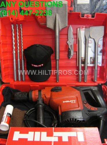 HILTI TE 56 HAMMER DRILL, IN GREAT CONDITION, FREE BITS AND CHISEL,FAST SHIPPING