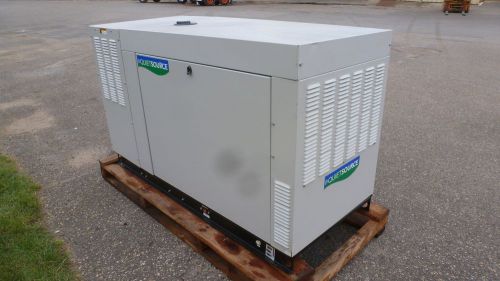 Generac unused 45 kw ng 4 cyl liquid cooled automotive engine standby generator for sale